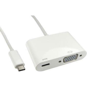 Rs Pro Adapter, USB 3.1, USB C 1 Display, - VGA (USB Typ-C), Data + Video Adapter