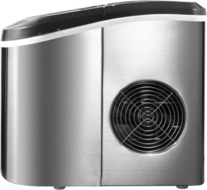 Immagine prodotto LIN Fabbricatore di ghiaccio portatile ICE PRO-S12 argento (Spina CH)