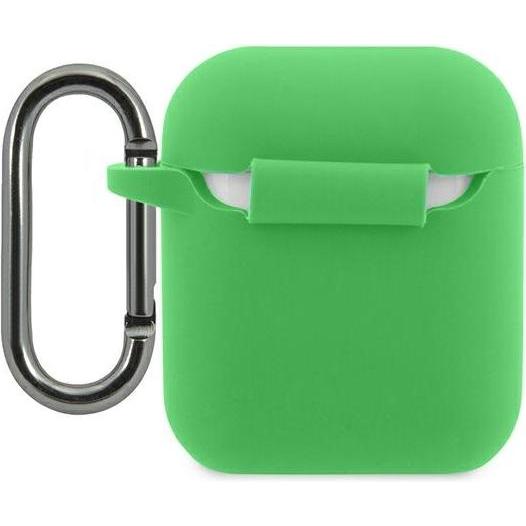 Thumbnail - Lacoste Airpods 1/2 Liquid Silicone Glossy Printing Logo Case (Kopfhörer Tasche), Kopfhörertasche + Schutzhülle, Grün