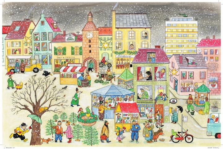 Produktbild Winter-Wimmelbuch (Deutsch, Rotraut Susanne Berner, 2010)