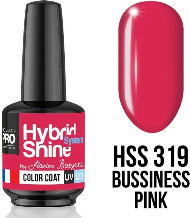 Image du produit Mollon Pro Mol Hss 2/319 - Semi-Permanent Hybrid Shine Nail Polish, 8ml
