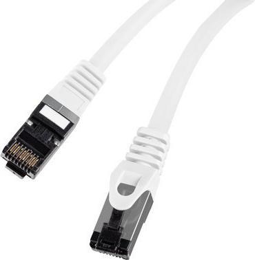 Produktbild Lanberg Patchkabel CAT.8.1 S/FTP LSZH CU 0,5m Fluke Zert. wss (S/FTP, CAT8.1, 0.50 m)