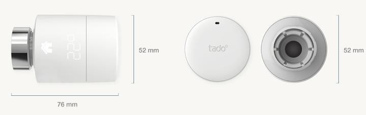 Actual product image tado° Radiator thermostat