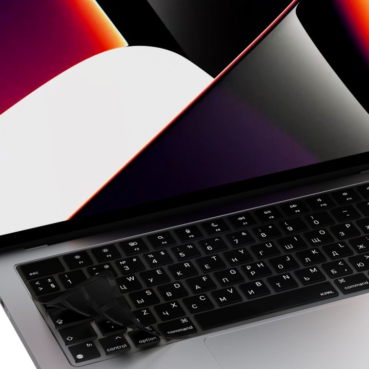Immagine prodotto JCPAL VerSkin Protezione tastiera in silicone per MacBook Air 13" (M2 2022/M3 2024) / Pro 14"/16" (M1