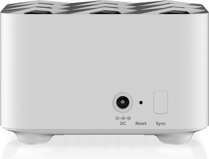 Actual product image Netgear Orbi WiFi System (RBK12) AC1200 wireless router Gigabit Ethernet Dual-band ( / ) White