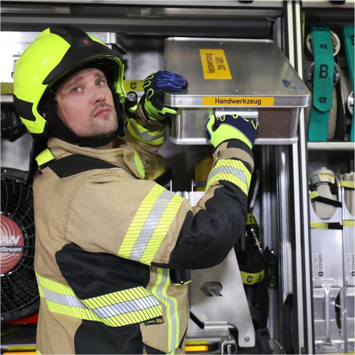 Produktbild Dönges Handwerkzeugkasten DIN 14881-FWKa, komplett in Firebox (1 Teil)