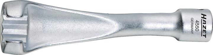 Actual product image HAZET Injection pipe spanner 4550 - square hollow 10 mm (3/8 inch) - outside double (17 mm)