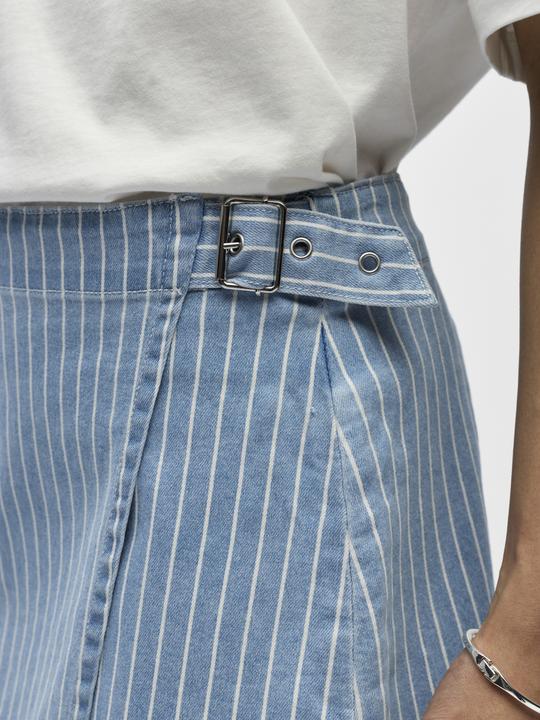 Produktbild Object Denim Wickel Minirock (38)