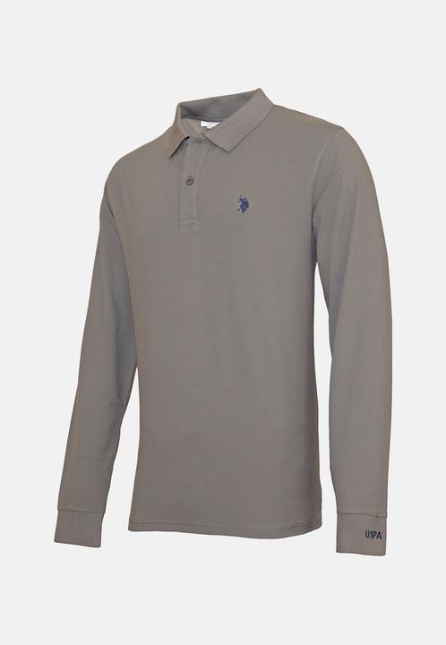 Immagine prodotto U.S. Polo ASSN. Polo a maniche lunghe con collo a polo (M)