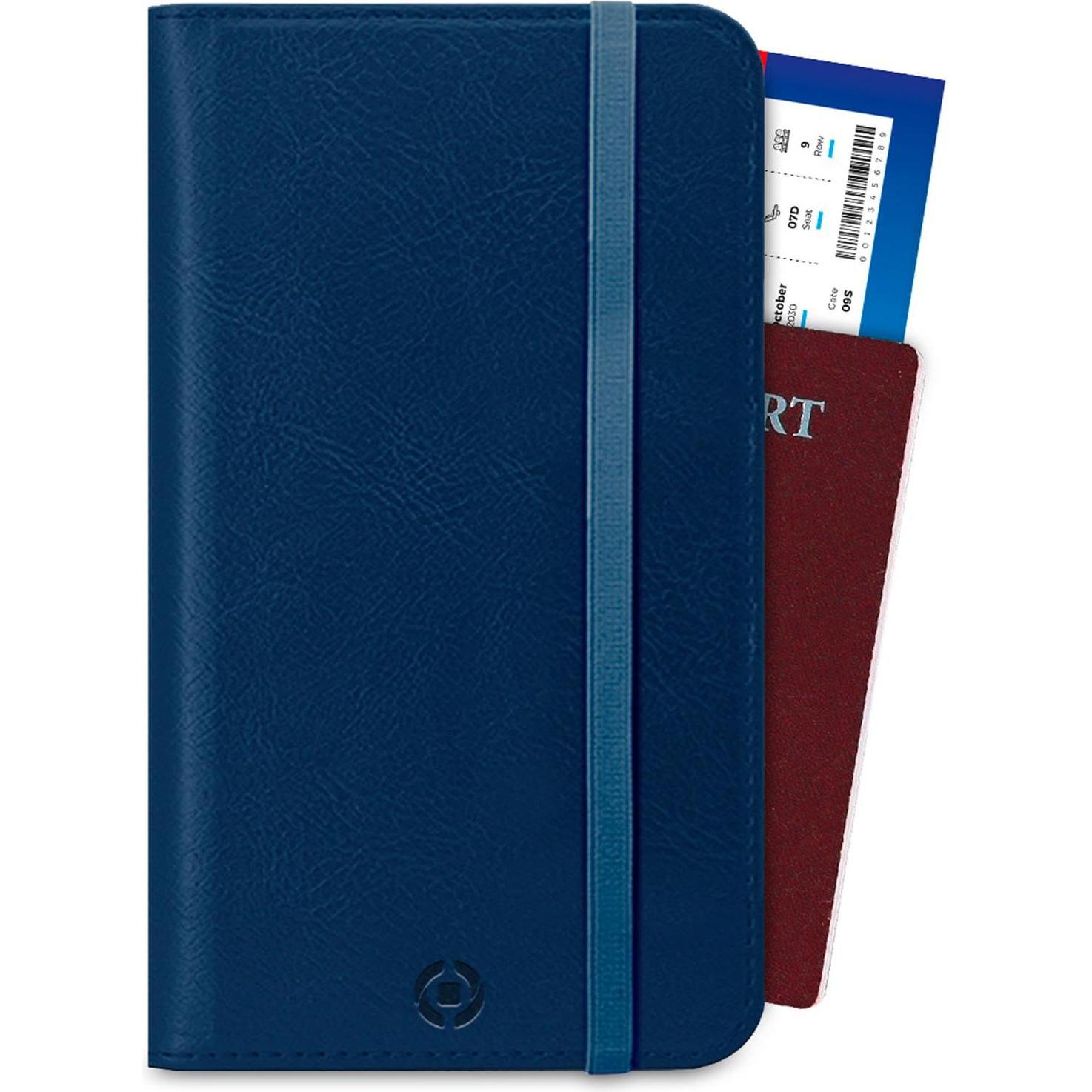 Celly, Portafoglio, Passportd, Blu
