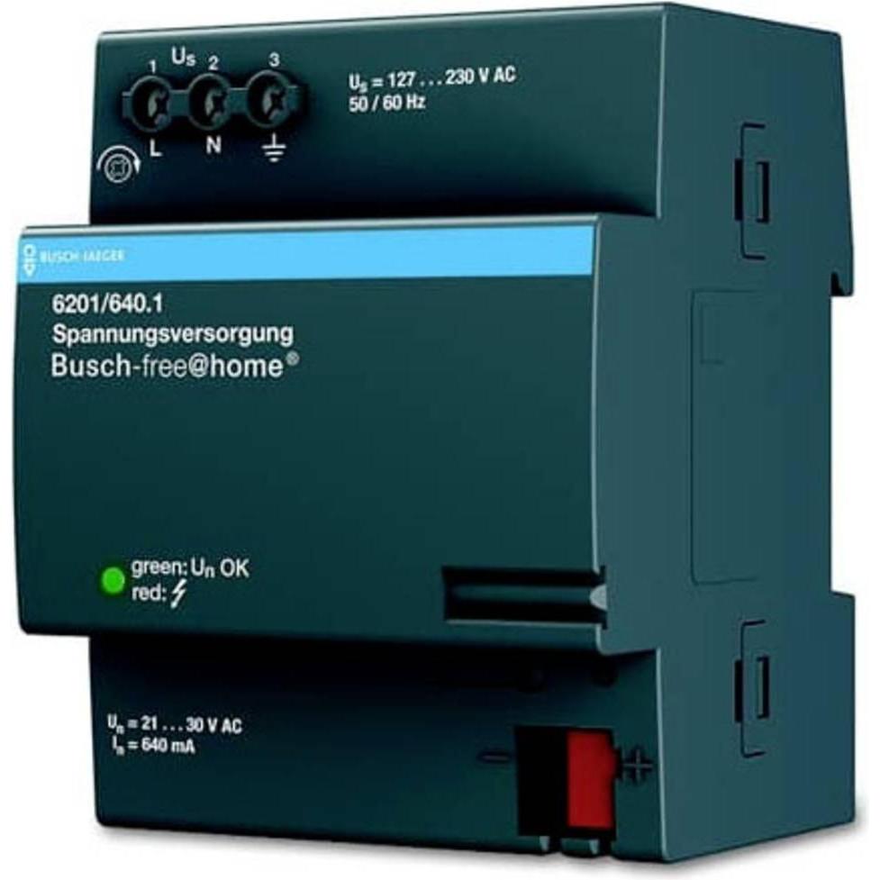 Busch-Jaeger, Quadro elettrico portatile, 6201/640.1. tensione di ingresso: 127