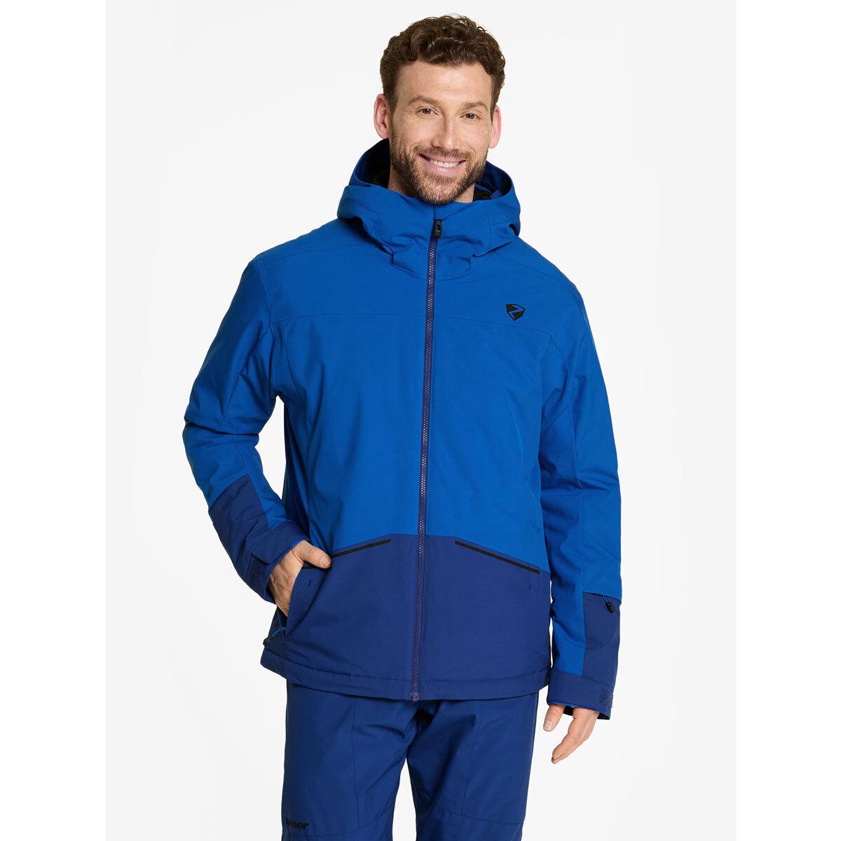 Thumbnail - Ziener, Herren, Skijacke, Timbarra (52), Blau, 52
