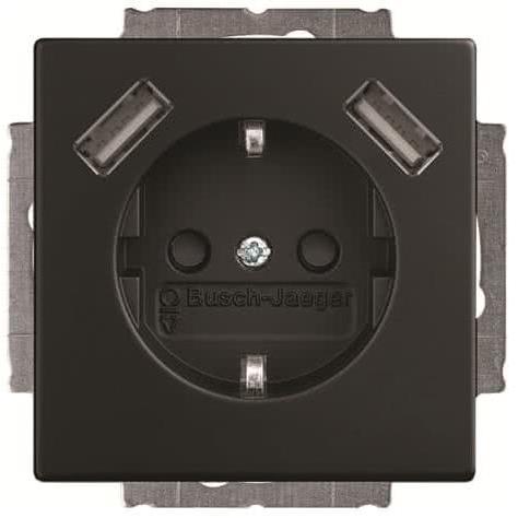 Busch-Jaeger, Steckdose, SCHUKO-2x