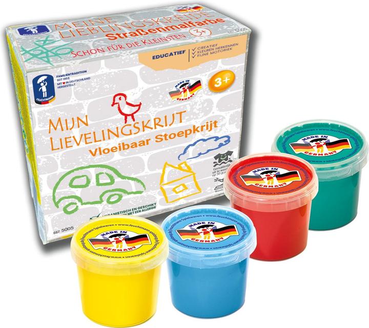 Actual product image Feuchtmann My favorite chalk street paint (4x)