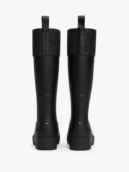 Actual product image Tommy Hilfiger Rubber Long Boot Monogram (36)
