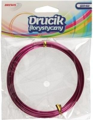 Produktbild Brewis Blumendrähte 3mx2mm rosa (3 m)