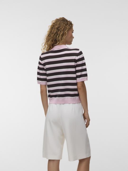 Produktbild Vero Moda AWOLINE Gestricktes Poloshirt Strickpullover (L)