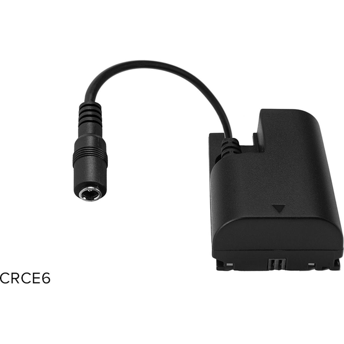 Tether Tools CRCE6 Accoppiatore per telecamera a relè (Batteria della fotocamera, Adattatore per la batteria della fotocamera), Alimentatore fotocamer