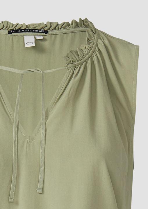 Immagine prodotto s.Oliver Bluse Blusentop mit Rüschenkragen (52)