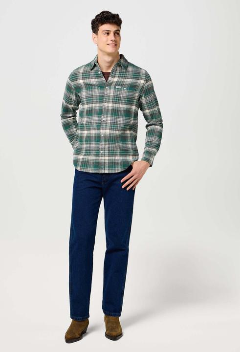 Produktbild Wrangler Langarmhemd Brushed 1 Pkt Shirt (XL)