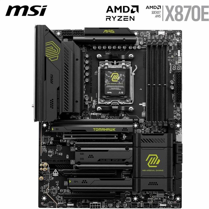 Produktbild MSI MAG X870E TOMAHAWK WiFi (AM5, AMD X870E, ATX)