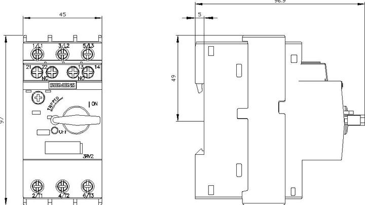 Produktbild Siemens 3RV2411-0DA15