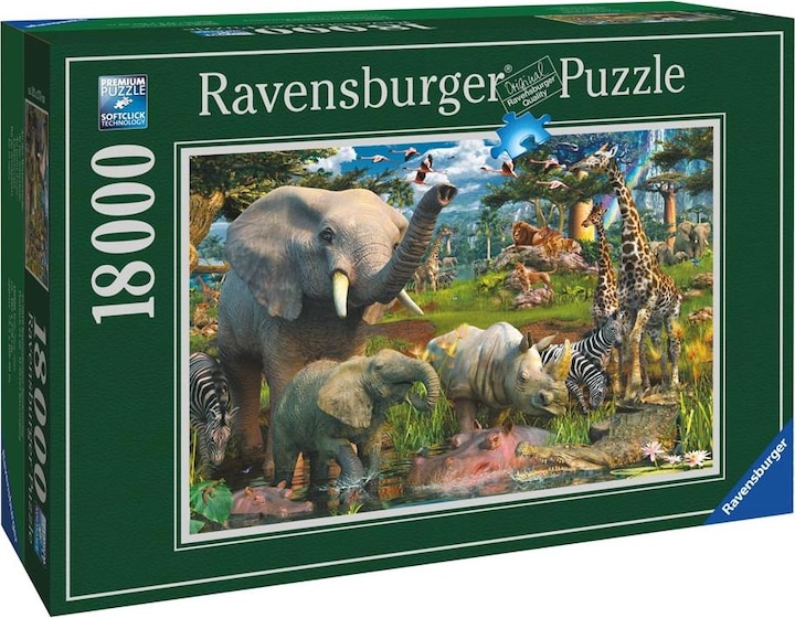 Ravensburger At the watering hole (18000 pieces)