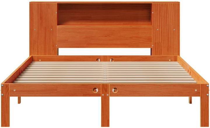 Produktbild vidaXL Bett mit Regal (135 x 190 cm)