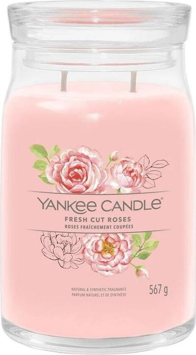 Actual product image Yankee Candle Duftkerze Fresh Cut Roses Signature Large Jar