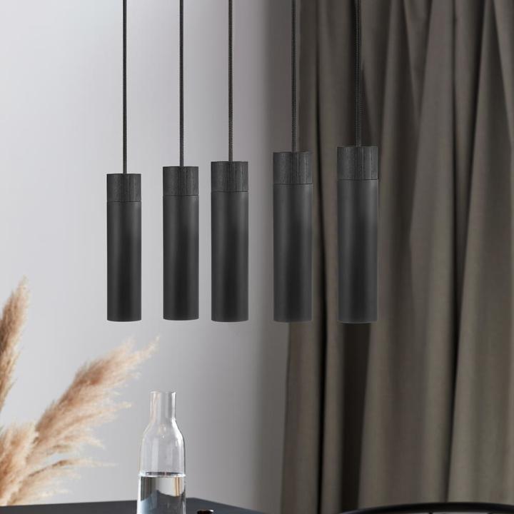 Produktbild Nordlux Tilo, 5-Pendelleuchte, Schwarz (GU10)