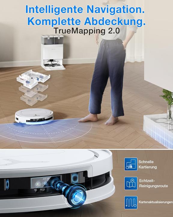 Produktbild Ecovacs DEEBOT T50 Pro Omni Gen3 (25000 Pa)