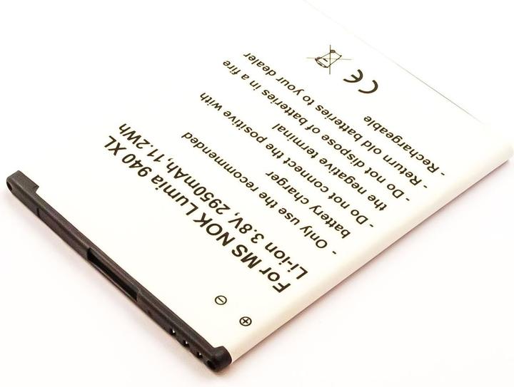 AGI 38547 - Akku - Microsoft - Lumia 950 XL - Weiss - 2950 mAh - 3,85 V