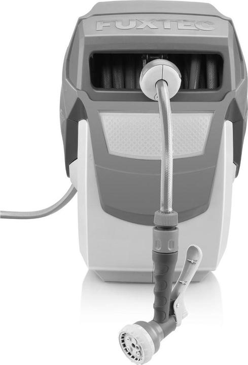 Produktbild Fuxtec Wasserschlauchaufroller 30m rund FX-WSA30G Grau (30 m)