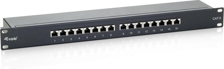 Produktbild equip Patch Panel Schwarz