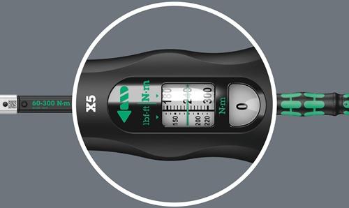 Produktbild Wera Click-Torque X 5 (60 - 300 Nm)