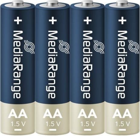 Productafbeelding MediaRange Batterij AA FR6 Mignon 4st MediaRang Mignon AA FR6 1,5V 4st Lithium (4 Pcs., AA, 2900 mAh)