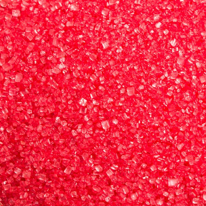 Actual product image Decora Sugar Crystals - Red (100g) (1 pcs.)