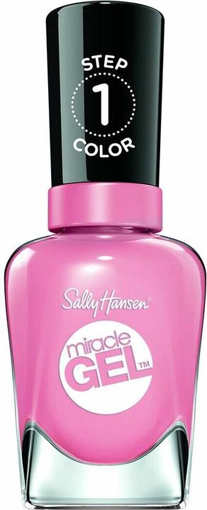 Produktbild Sally Hansen MIRACLE GEL #245-satel-lite pink 14,7 ml (245-satel-lite pink, Gel-Effekt Nagellack)