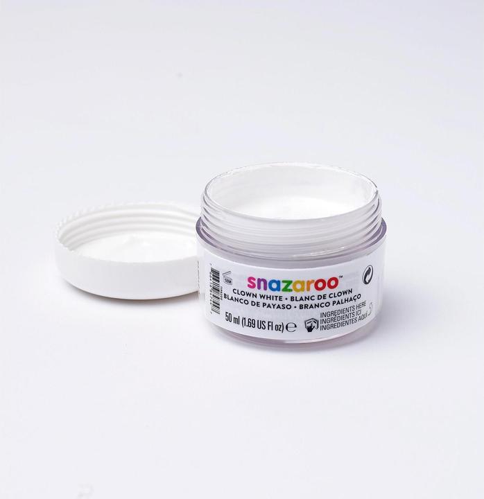 Snazaroo Effektschminke Clownweiss 50 ml Topf