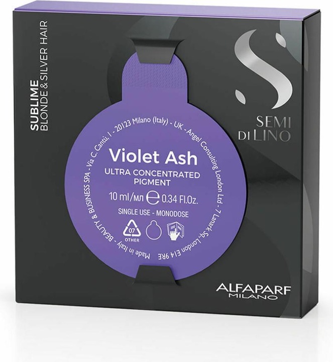 Alfaparf SEMI DI LINO sublime blonde & silcer 10 ml (10 ml)