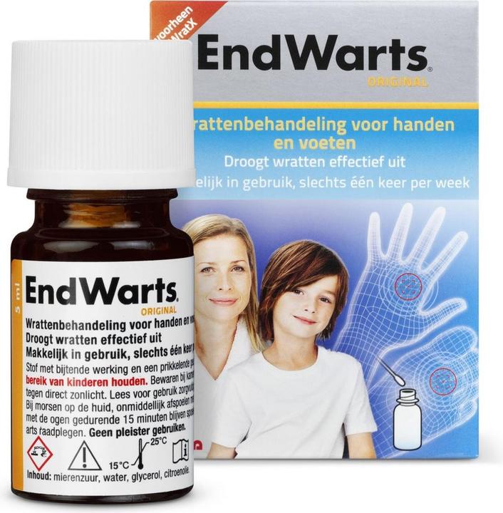 EndWarts Wratx with Wart Sticks 5ml (Fussbad, 5 ml)
