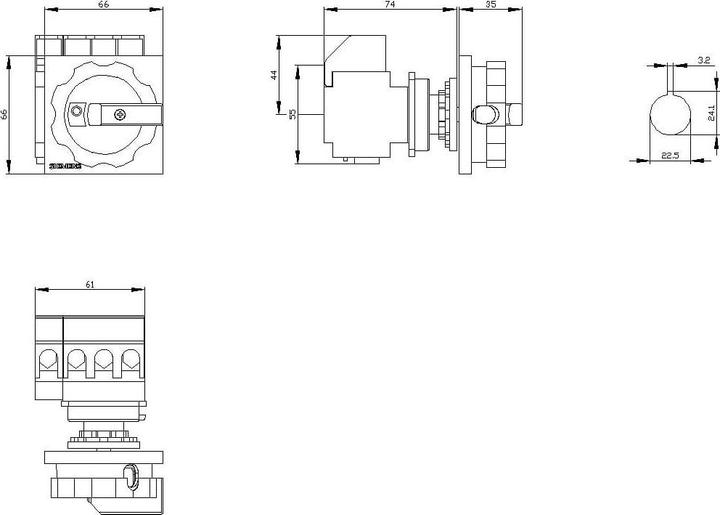 Produktbild Siemens 3LD2154-1TL51
