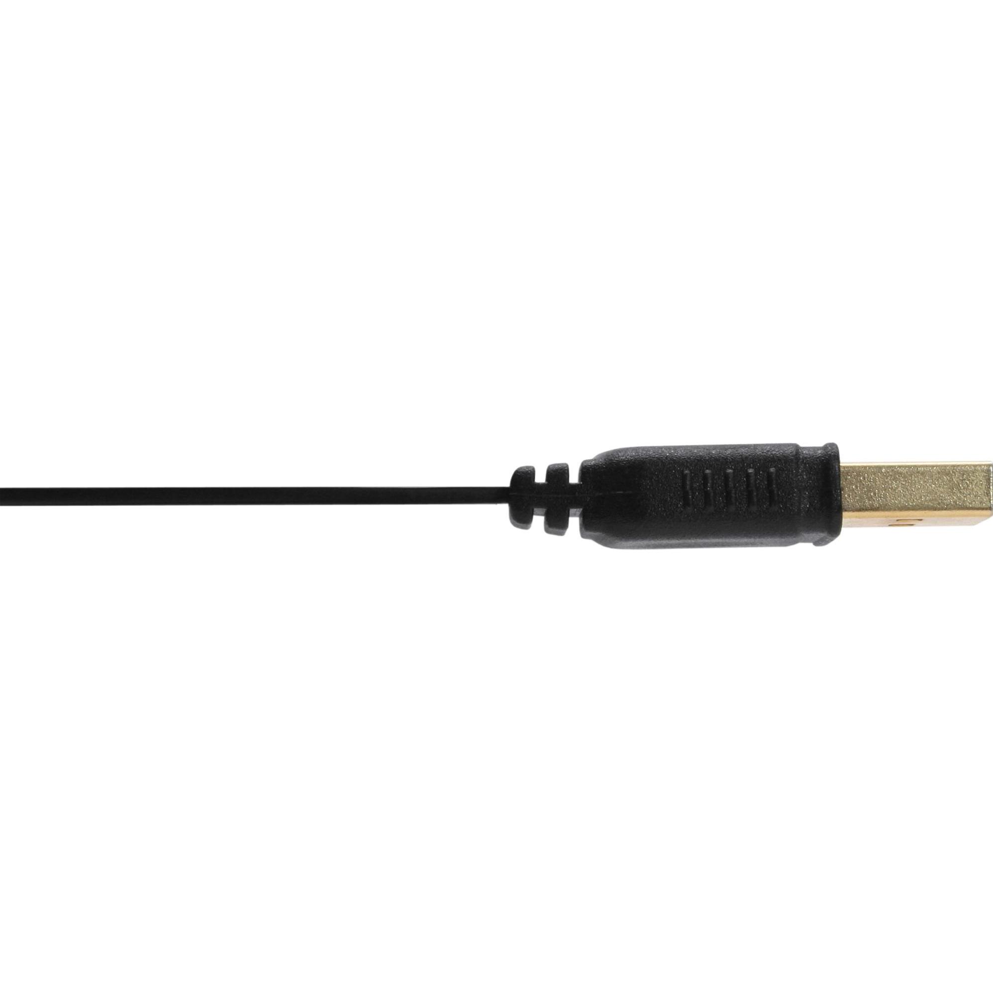 Thumbnail - InLine Micro-USB 2.0 Flachkabel (0.50 m, USB 2.0), USB Kabel