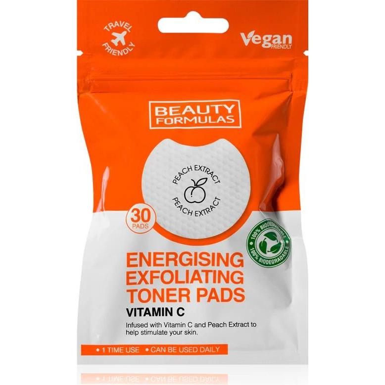 NoName, Gesichtsreinigung, Vitamin C Exfoliating Toner Pads (Reinigungspeeling)