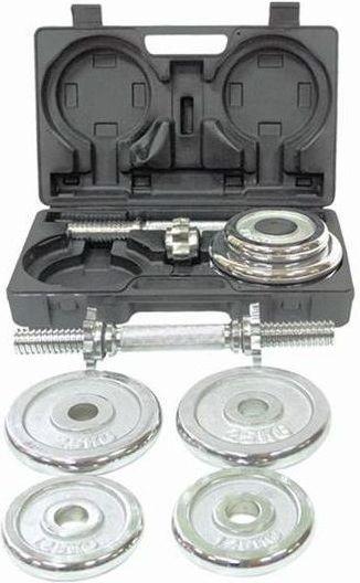 Actual product image HMS hantle STC20 chromowane 2 x 10 kg (2 x 10 kg)