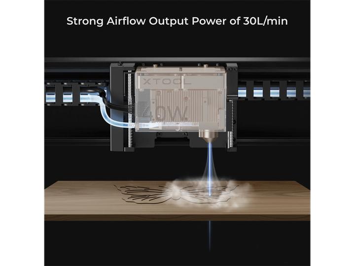 Actual product image XTool S1 Smart Air Assist Set (Accessories)