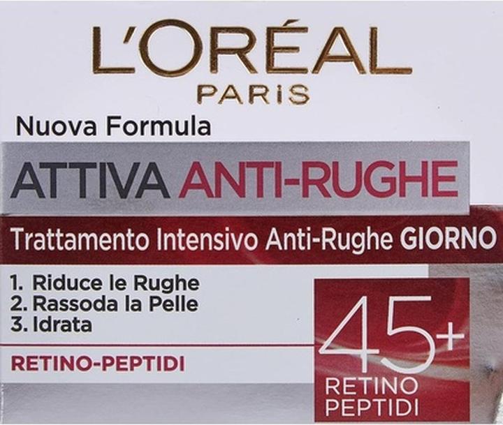 Actual product image L'Oréal Paris L'Oreal Dermo Expertise Active Vase Face Wrinkle Cream 45+ 50ml (50 ml, Night cream)