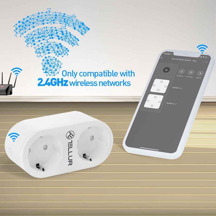 Produktbild Tellur WiFi AC Dual Plug