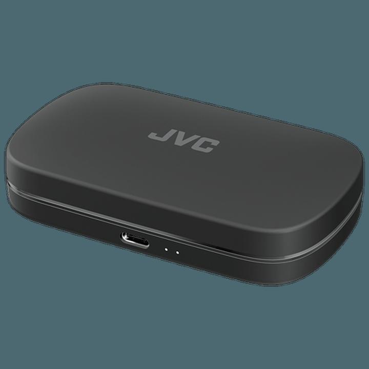 Actual product image JVC HA-NP40T-BU black (No noise cancellation, 26 h, Wireless)