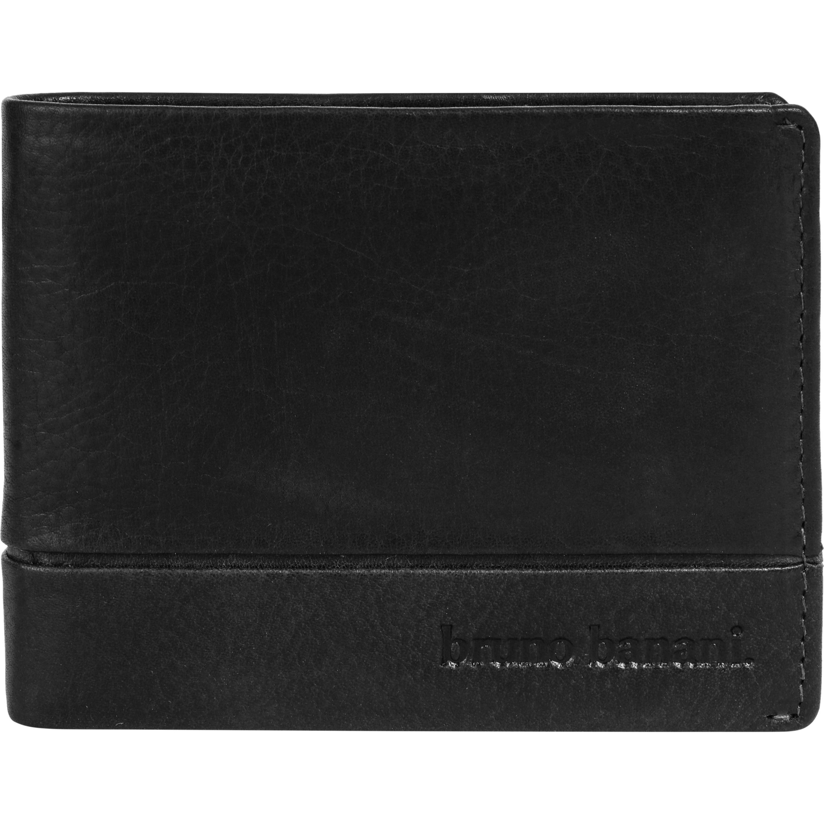 Bruno Banani, Portemonnaie, Geldbörse, Schwarz